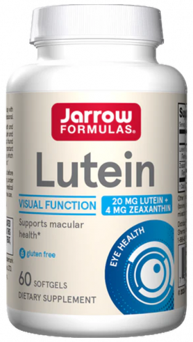 Jarrow Formulas Lutein 20 mg, 60 капсул Jarrow Formulas Lutein 20 mg, 60 капсул
