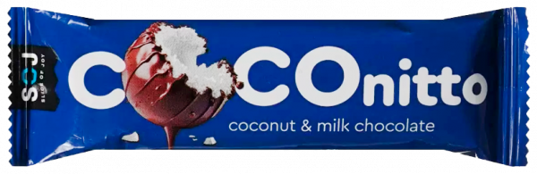 SOJ Батончик COCOnitto, 40 грамм