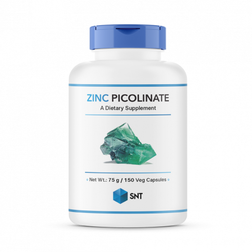 SNT Zinc Picolinate, Цинк Пиколинат, 150 капсул