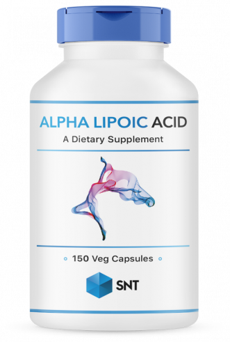 SNT Alpha lipoic acid, Альфа липоевая кислота, 150 капсул