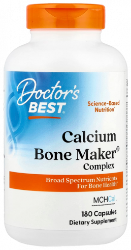 Doctor's Best Calcium Bone Maker Complex, 180 капсул