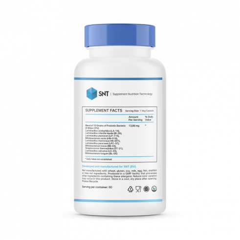 SNT Probiotic 5 Billion, Пробиотик 5 миллиардов, 60 капсул