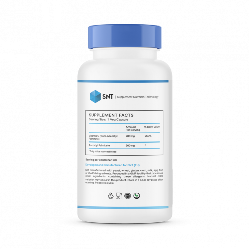 SNT Ascorbyl Palmitate, Аскорбил Пальмитат, 60 капсул