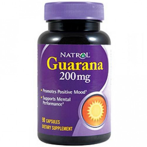 Natrol Guarana 200 мг., 90 капс