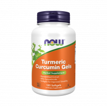 NOW Turmeric Curcumin Gels, 120 капсул