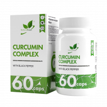 Natural Supp Сurcumin+Black Pepper, Куркумин+Экстракт черного перца, 60 капсул