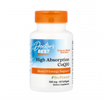 Doctor's Best High Absorption CoQ10 100 mg, 60 капсул