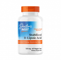 Doctor's Best Stabilized R-Lipoic Acid, Липоевая кислота, 60 капсул