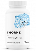 Thorne Copper Bisglycinate, Бисглицинат Меди, 60 капсул