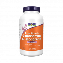 NOW Extra Strength Glucosamine &amp; Chondroitin, 240 таблеток